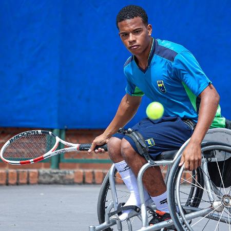 Tenista mineiro Luiz Calixto. Foto Wander Roberto/CPB
